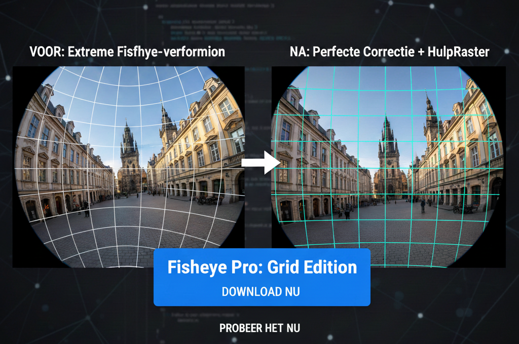 Fisheye Correctie Tool